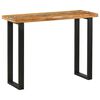 vidaXL Konsolbord Brun 100 x 35 x 75 cm Massiv Teaktr&aelig;