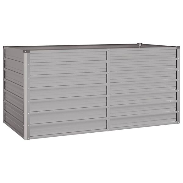 vidaXL h&oslash;jbed 160x80x77 cm cortenst&aring;l rustfarvet