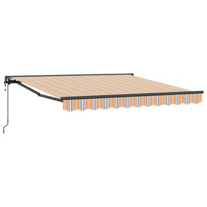 vidaXL Markiseramme Bl&aring; og Orange 300 x 250 cm