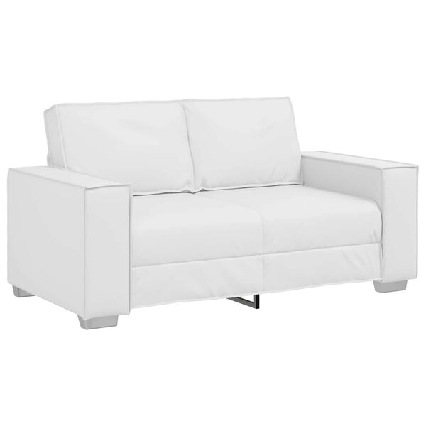vidaXL Sofa Hvid 160 x 80 x 84 cm Stof