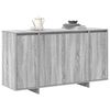 vidaXL Sideboard Gr&aring; Sonoma 135 x 41 x 75 cm Konstrueret tr&aelig;