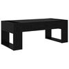 vidaXL Sofabord Sort eg 110 x 50 x 41 cm Konstrueret tr&aelig;