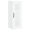 vidaXL skab 34,5x34x180 cm konstrueret tr&aelig; hvid