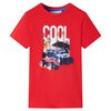 T-shirt til b&oslash;rn str. 116 r&oslash;d