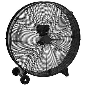 vidaXL industriel ventilator 77 cm 187,7 W sort