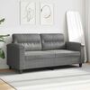 vidaXL 2-personers sofa 140 cm stof mikrofiberstof