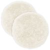 vidaXL Pude med pude HEERLEN 2 stk. Hvid PV Fleece