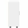 vidaXL Tr&aelig;skab med opbevaring Hvid 88,5 x 30,5 x 73 cm Konstrueret tr&aelig;