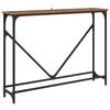 vidaXL Konsolbord Gammelt tr&aelig; 102 x 23 x 75 cm Konstrueret tr&aelig;