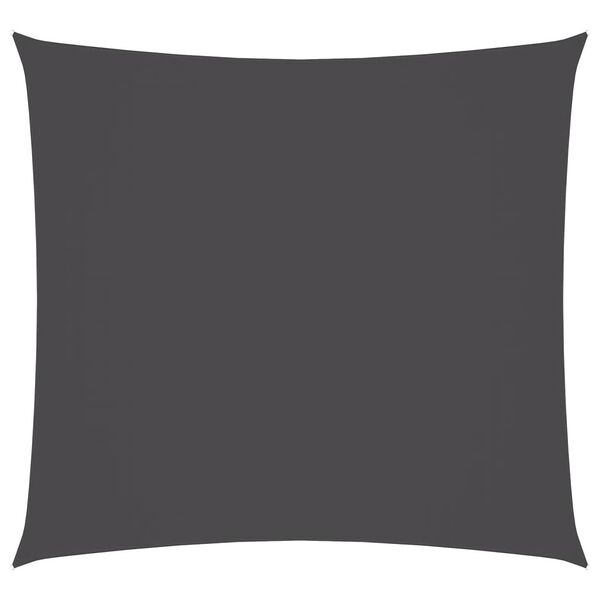 vidaXL solsejl 3x3 m oxfordstof firkantet antracitgr&aring;