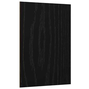 vidaXL Dekor Panels 12 stk. Sort eg 30 x 42 x 0,27 cm Konstrueret tr&aelig;