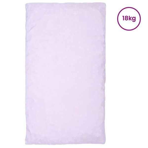 vidaXL Skr&aelig;llet skumfyld Lyser&oslash;d 18 kg Polyurethan