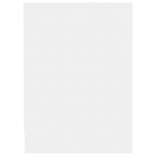 vidaXL tv-bord 102x37,5x52,5 cm konstrueret træ hvid