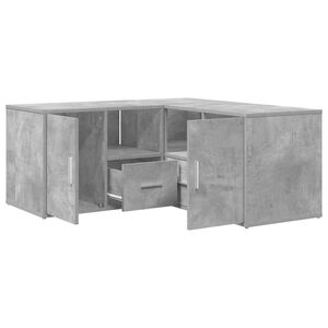 vidaXL hj&oslash;rnereol 160x40x45 cm konstrueret tr&aelig; betongr&aring;