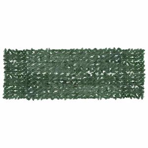 vidaXL altanafsk&aelig;rmning 300x100 cm m&oslash;rkegr&oslash;nne blade