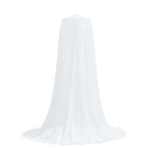 vidaXL Myggenet til seng 156 mesh 3 pcs Hvid Polyester