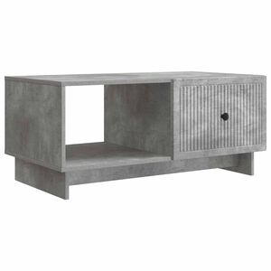 vidaXL Sofabord Betongr&aring; 90 x 50 x 40 cm Konstrueret tr&aelig;