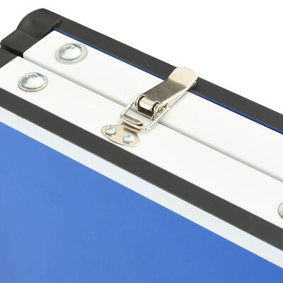 vidaXL bordtennisbord med net 152 x 76 x 66 cm blå