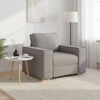 vidaXL sofastol taupe 100x78x84 cm stof