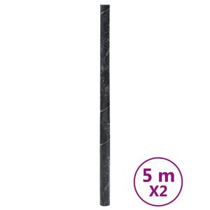 vidaXL selvkl&aelig;bende folie til m&oslash;bler 90x500 cm PVC marmorsort
