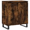 vidaXL sk&aelig;nk 60x35x70 cm konstrueret tr&aelig; r&oslash;get egetr&aelig;sfarve