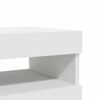 vidaXL tv-borde med LED-lys 2 stk. 60x35x40 cm hvid