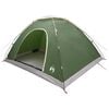 vidaXL Camping telt med tag med luftventil Gr&oslash;n 335 x 275 x 180 cm