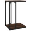 vidaXL sidebord 40x30x60 cm konstrueret tr&aelig; brun egetr&aelig;sfarve