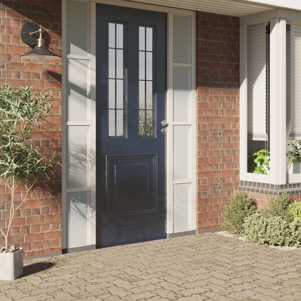 vidaXL vinduesfolie 45x2000 cm PVC matteret gr&aring;