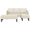 vidaXL Sofa S&aelig;t med pude 2 pcs Linned Polyester
