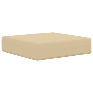 vidaXL Udend&oslash;rs S&aelig;depude Beige 40 x 40 x 8 cm 100% polyester