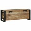 vidaXL Opbevaringskister Brun 80 x 30 x 30 cm Massivt mangotr&aelig;