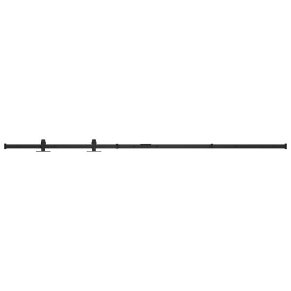 vidaXL mini-skydel&aring;ges&aelig;t til skabe kulstofst&aring;l 200 cm