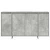 vidaXL Sideboard Beton Gr&aring; 135 x 41 x 75 cm Konstrueret tr&aelig;