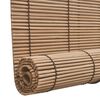 vidaXL rullegardin 80x220 cm bambus brun