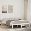 vidaXL ekstra lang sengeramme uden madras 140x210 cm massivt fyrretr&aelig;