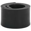 vidaXL gummikant til sneplov 80x10x1 cm sort