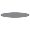 vidaXL Pool Bundark &Oslash; 500 cm (2 mm) Rund Non-woven stof Lysegr&aring;