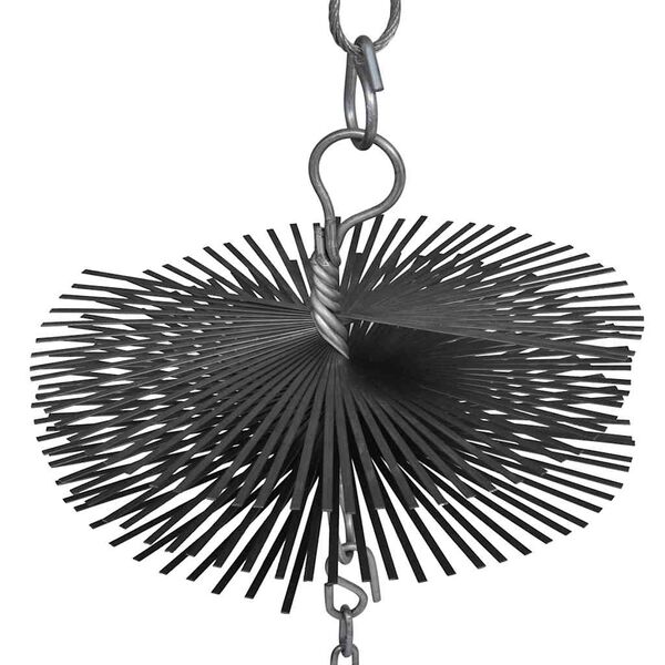 vidaXL rund skorstenskost diameter 25 cm