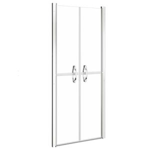 vidaXL brused&oslash;r 76x190 cm klart sikkerhedsglas