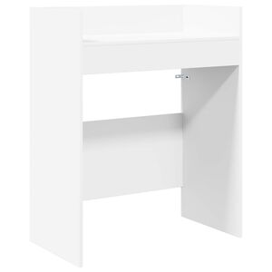 vidaXL DJ Bord Hvid 102 x 45 x 102 cm Konstrueret tr&aelig;
