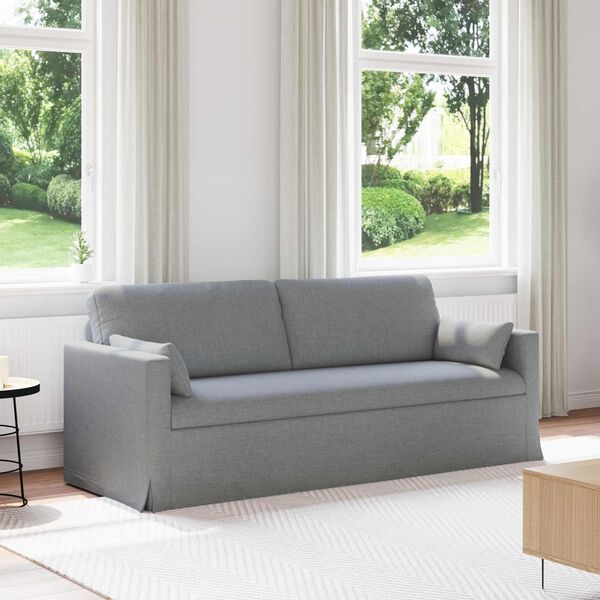 vidaXL Sofa Lysegr&aring; Samlede dimensioner: 78 x 78 x 80 cm (B x D x H)