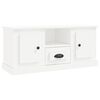vidaXL tv-bord 100x35,5x45 cm konstrueret tr&aelig; hvid