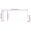 vidaXL sammenrullelig sidemarkise 100 x 300 cm cremefarvet