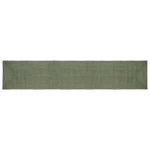 vidaXL Omr&aring;de t&aelig;ppe Olivengr&oslash;n 80 x 400 cm Jute