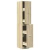 vidaXL apotekerskab 30x41x174,5 cm konstrueret tr&aelig; sonoma-eg