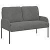 vidaXL Sofas&aelig;t med pude 3 pcs M&oslash;rkegr&aring; 115 x 56 x 80 cm Krydsfin&eacute;r
