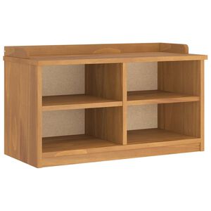 vidaXL entr&eacute;b&aelig;nk SANDNES 87x40x50 cm massivt fyrretr&aelig;