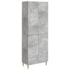 vidaXL Skab S&aelig;t 2 pcs 66 x 34,5 x 90 cm Konstrueret tr&aelig;