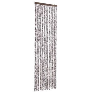 vidaXL insektgardin 56x200 cm chenille brun og beige